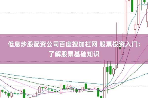 低息炒股配资公司百度搜加杠网 股票投资入门：了解股票基础知识
