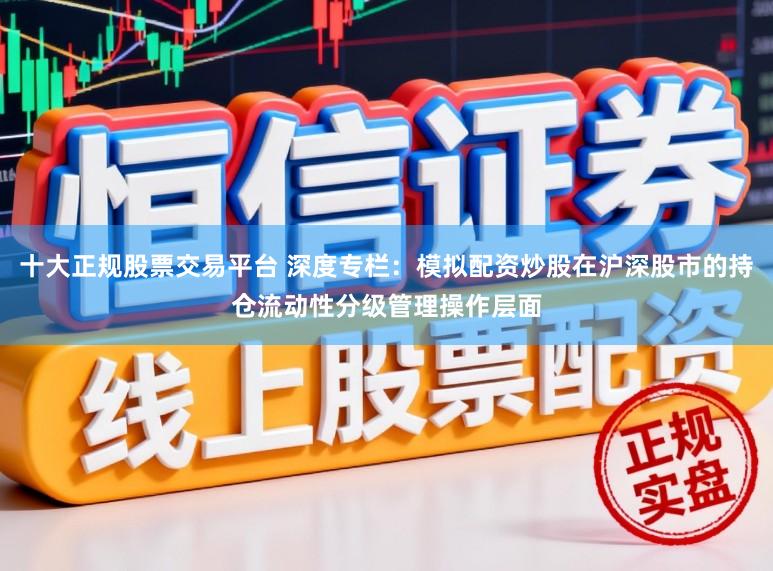 十大正规股票交易平台 深度专栏：模拟配资炒股在沪深股市的持仓流动性分级管理操作层面