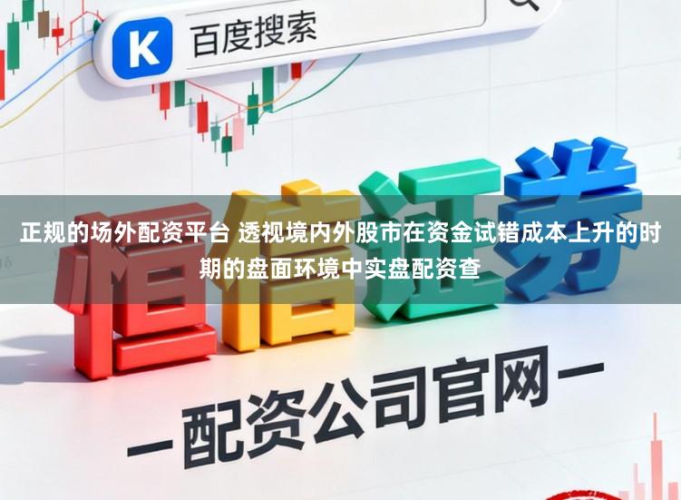 正规的场外配资平台 透视境内外股市在资金试错成本上升的时期的盘面环境中实盘配资查