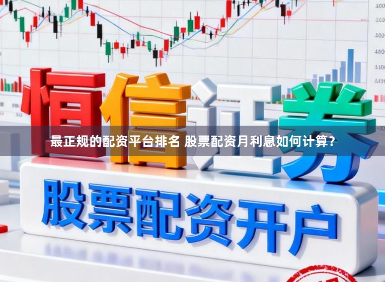 最正规的配资平台排名 股票配资月利息如何计算？